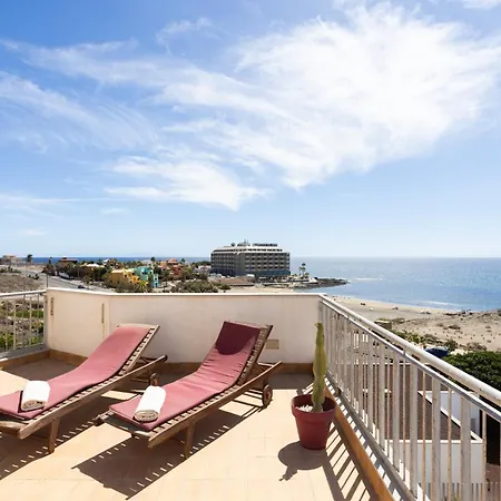 Seafront Penthouse In * El Médano